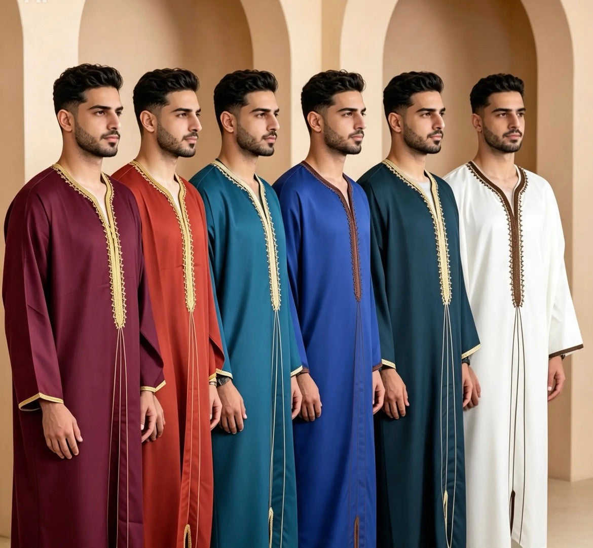 Moroccan Linen Thobe