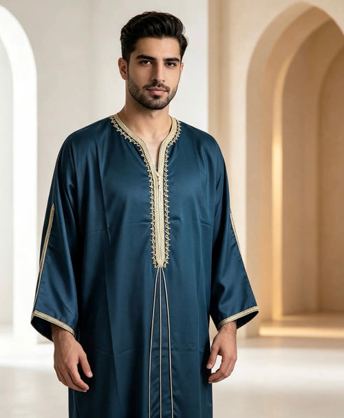 Moroccan Linen Thobe