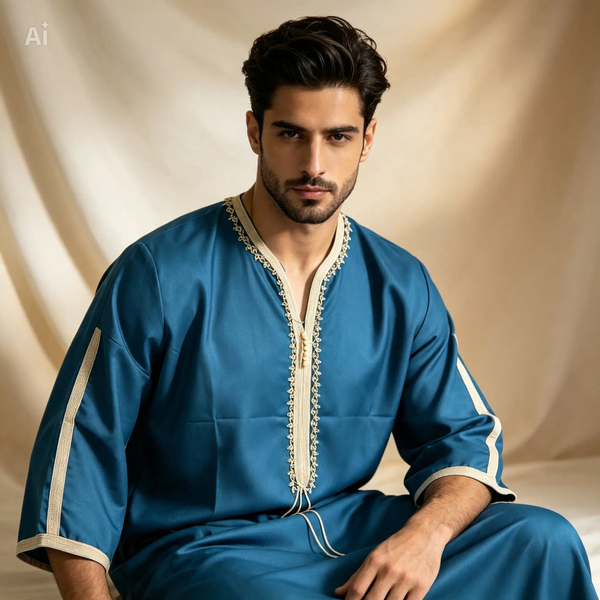 Moroccan Linen Thobe